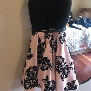 Crystal Doll Pink Rose Dress